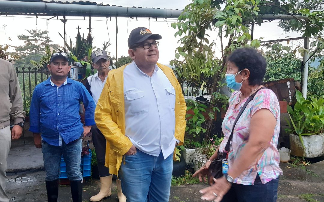 Alcalde Lisandro Segura visitó e inspeccionó el casco urbano de El Vigía