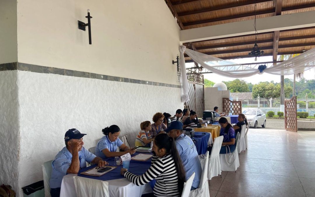 SAMAT formalizó 90 comerciantes de El Vigía en operativo de licencias