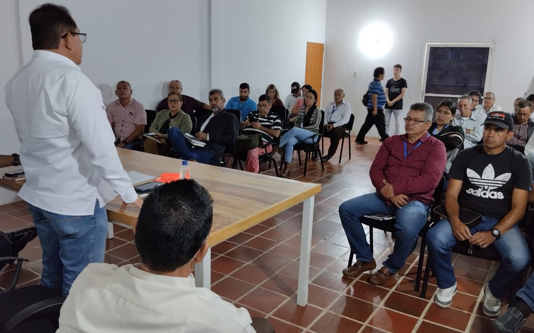 Positivo encuentro de la mesa técnica de agua se realizó en El Vigía