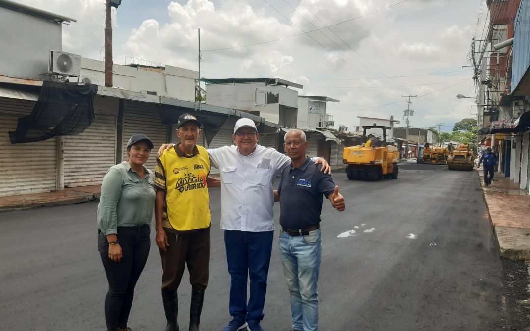Alcaldía rehabilitó avenida 11 del casco urbano de El Vigía