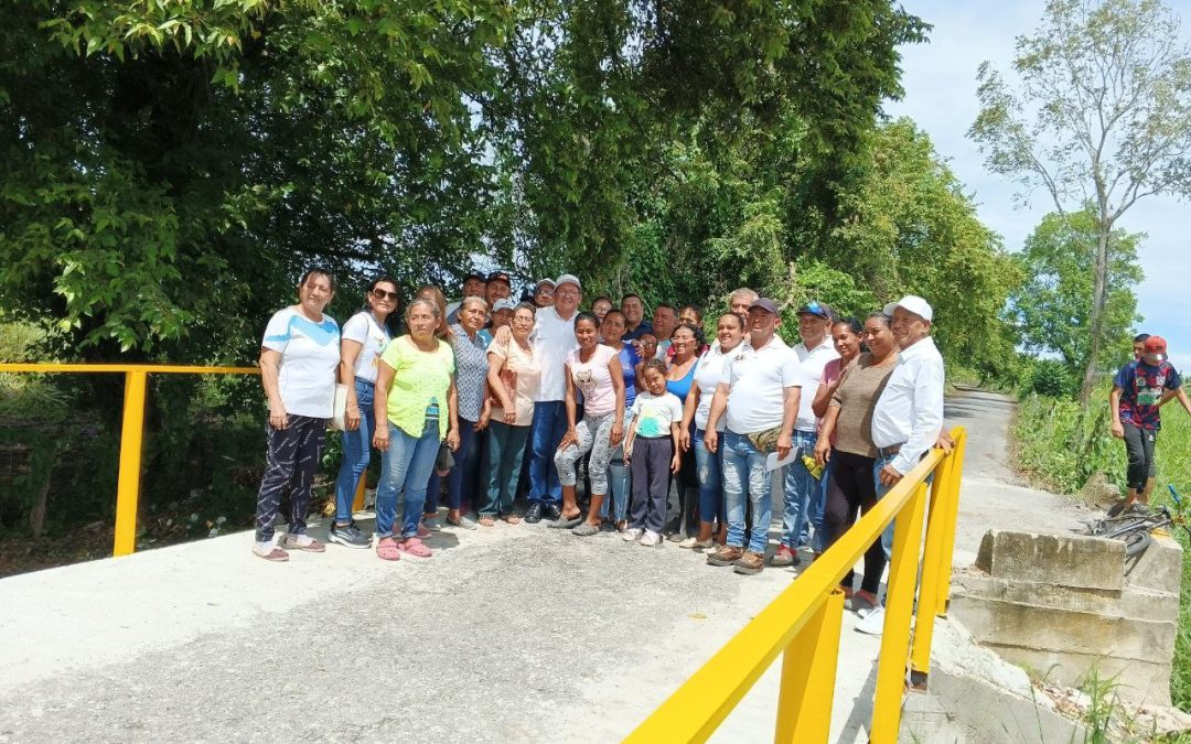 Gestión de Lisandro Segura rehabilitó puente del Km 48