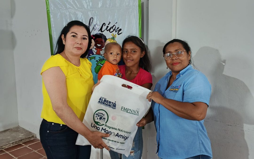 Primera Dama Yudith Parra entregó últimos Kits Nutricionales del año