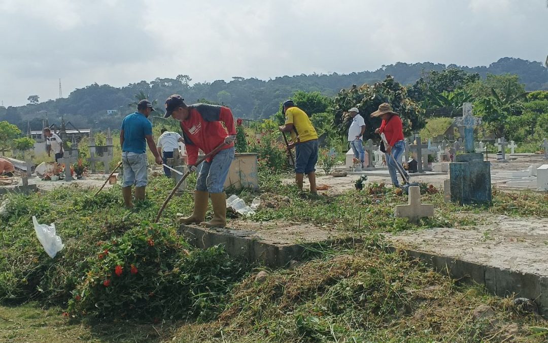 Alcaldía Alberto Adriani recupera espacios del cementerio municipal Santa Isabel de Onia