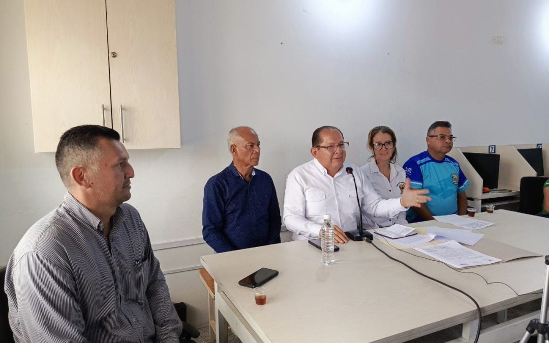 Lisandro Segura informó sobre las acciones emprendidas en favor del SEN y caño Bubuquí de El Vigía