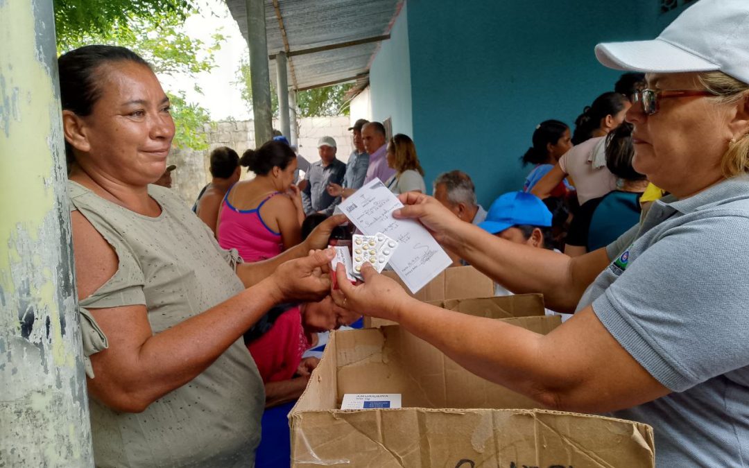 Jornada médico-social benefició a 260 personas de la comunidad Los Cañitos