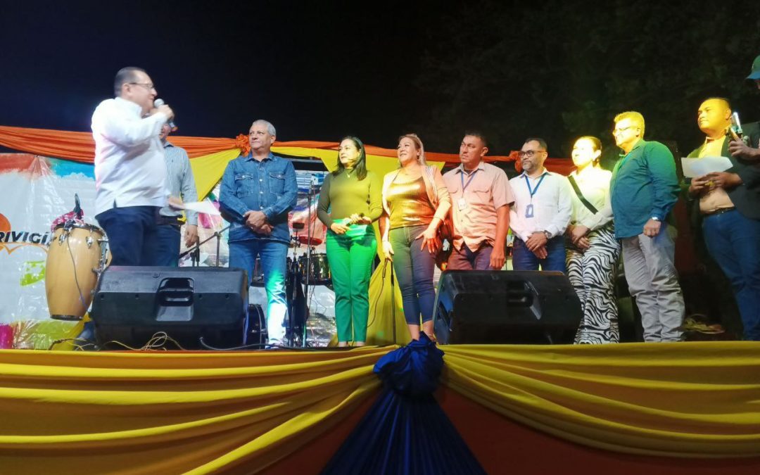 Alcalde Lisandro Segura realizó el pregón de las Ferias y Fiestas El Vigía 2024