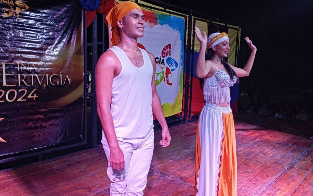 Candidata Michelle Ortega conquistó al público con su vibrante baile en su prueba de talento 
