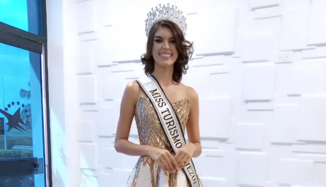 Vigienses recibieron con algarabía a Milena Soto Reina del Turismo Venezuela