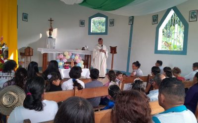Comunidad Onia – La Palmita celebró fiestas patronales en honor a Santa Rosa de Lima