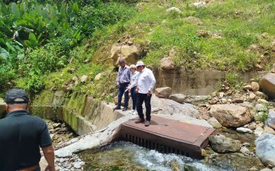 Alcalde Lisandro Segura evaluó el acueducto rural de Mucujepe
