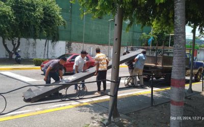 Gestión de Lisandro Segura inició reparación de brazo L02 y semáforo en intersección de la avenida Bolívar