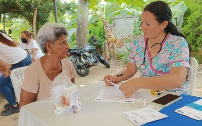 Más de 160 personas recibieron atención médica-social en El Amparo