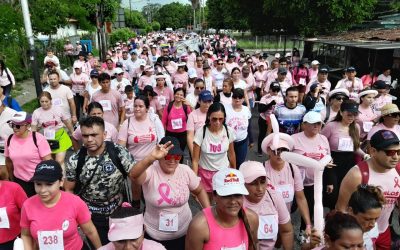 Con emoción se vivió la Tercera Caminata Rosa 5k