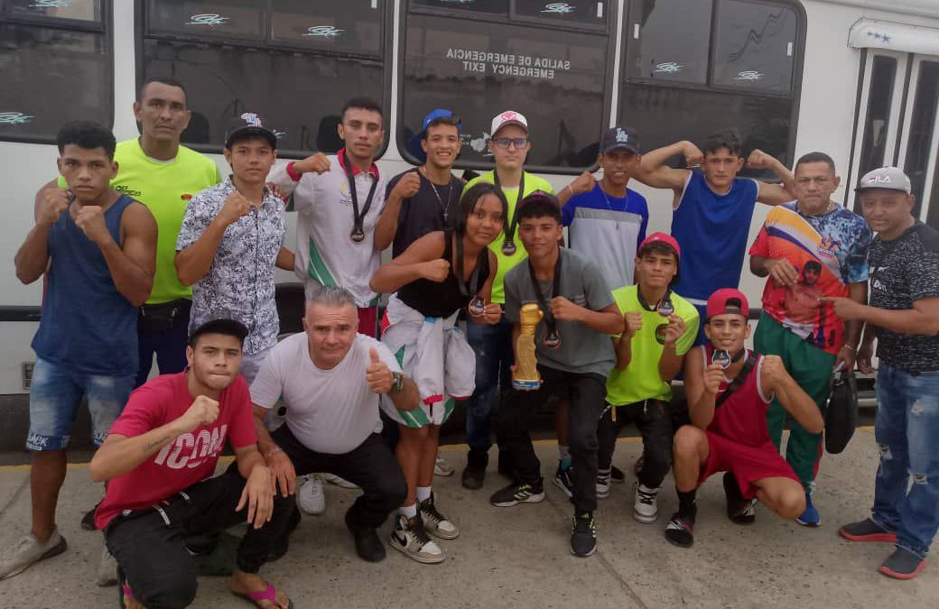 Boxeadores vigienses conquistaron el segundo lugar absoluto en el Campeonato Nacional ‘Morochito Rodríguez