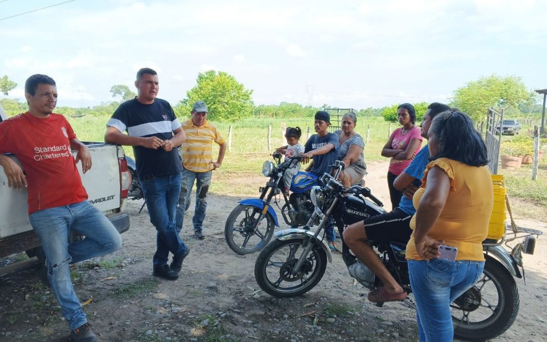 Gestión de Lisandro Segura realizó trabajos de patroleo en la vía agrícola del Km 53