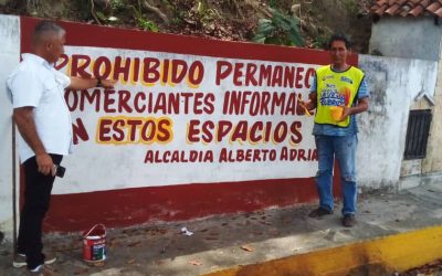 Alcaldía Alberto Adriani inició demarcación en el paseo Dr. José Gregorio Hernández