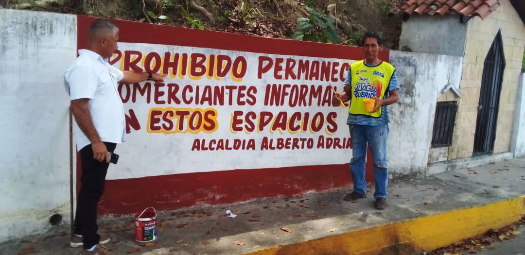 Alcaldía Alberto Adriani inició demarcación en el paseo Dr. José Gregorio Hernández