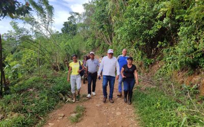 Lisandro Segura busca soluciones para restablecer la vialidad hacia Las Adjuntas