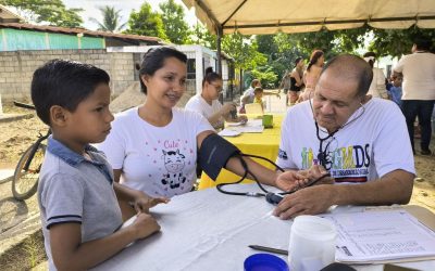 Más de 250 personas recibieron beneficios en jornada médica-social en Nueva Lucha
