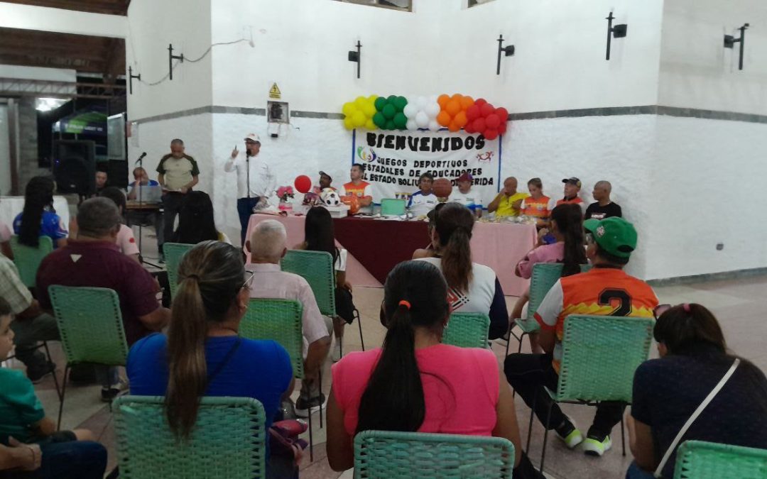 Éxito rotundo en los XXIV Juegos Deportivos de Educadores Estadales 2024