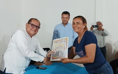 Lisandro Segura entregó liberación de Créditos Hipotecarios y Títulos de Tierra 