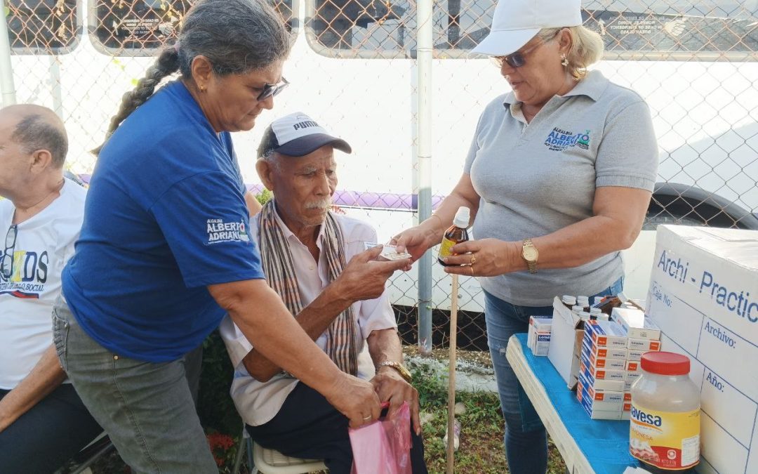 Casi 350 habitantes recibieron atención integral en Asoprovi y Los Anegados