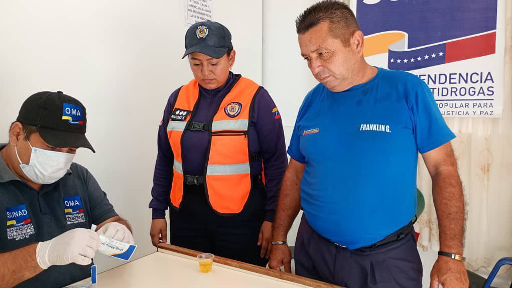 Aplicaron pruebas toxicológicas e impartieron conversatorio informativo en Alberto Adriani   