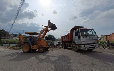 Gestión municipal de Lisandro Segura realizó con éxito operativo especial de recolección de basura 