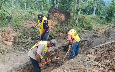 Alcalde Lisandro Segura construye nuevo canal natural de aguas pluviales en El Paramito – Caño Amarillo