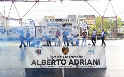 Liga de Desarrollo Alberto Adriani culmina con éxito Finales del Torneo Municipal Futsal Apertura 2025