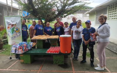 Fundación Niños Colores de mi Tierra y Umpdis realizaron compartir con Niños en Escuela Especial