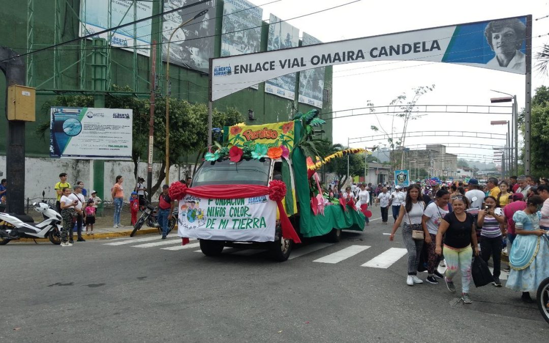 Con colorido y alegría El Vigía celebró gran Desfile de Carnaval 2025