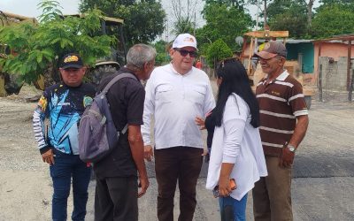 Alcalde Lisandro Segura ejecuta segundo proyecto de la Comuna Francisco de Miranda