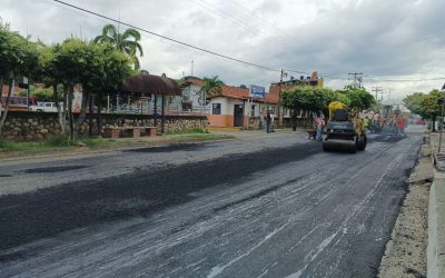Gobierno de Alberto Adriani ejecuta plan de asfaltado en la parroquia Pulido Méndez