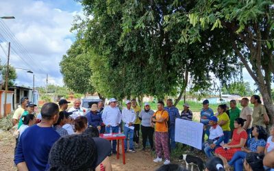 Alcalde Lisandro Segura escuchó necesidades de comunidades en la parroquia Rómulo Gallegos