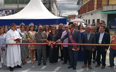 Gobierno de Lisandro Segura inaugura remodelación de la icónica Plaza Alberto Adriani