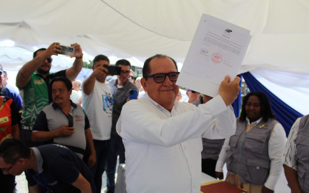 Lisandro Segura proclamado oficialmente alcalde para el período 2025-2029