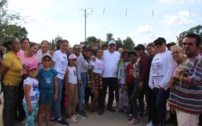 Alcalde Lisandro Segura escuchó planteamientos de la comunidad El Renacer