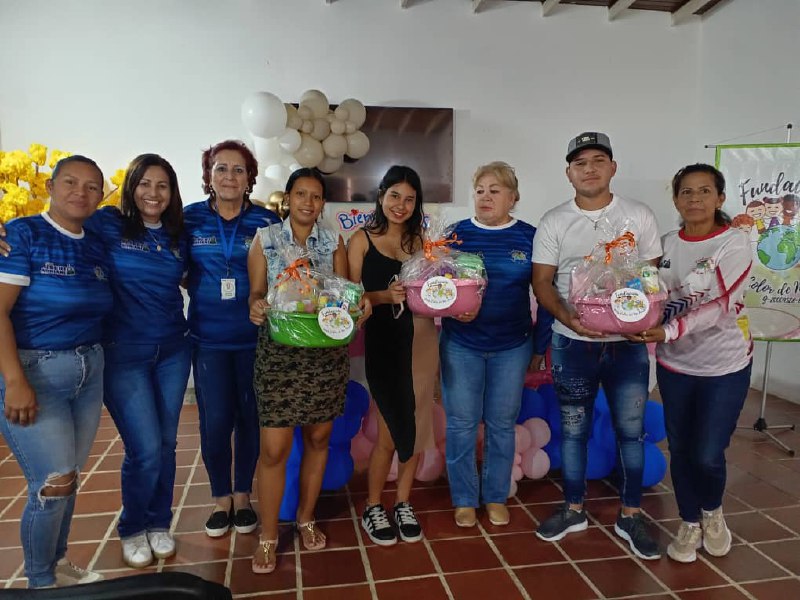 Fundación Niños Color de mi Tierra entregó Canastillas del Programa “Bebé en Espera”