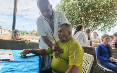 Gobierno de Lisandro Segura benefició a 300 personas en jornada médica social en Monte Verde