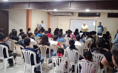 Gestión de Lisandro Segura dio la bienvenida a participantes de los cursos de nivelación de bachillerato