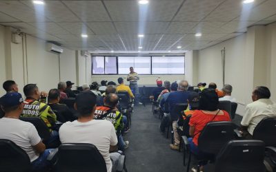 Gobierno de Alberto Adriani capacita su personal en Seguridad Vial