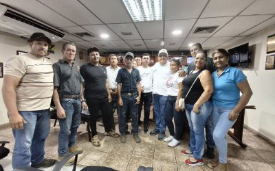 Comunidad El Trapiche agradecen al alcalde Lisandro Segura por la donación de material de construcción