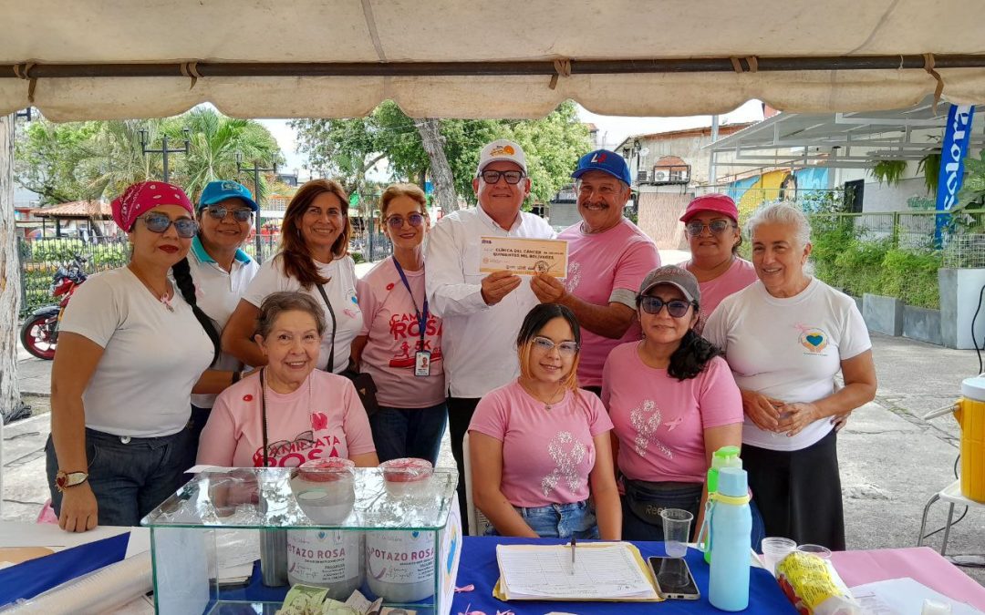 Alcalde Lisandro Segura entregó donativo a Clínica del Cáncer de El Vigía