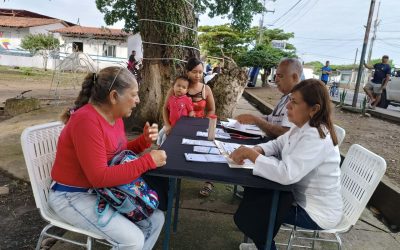 Gobierno de Lisandro Segura atendió a más de 150 personas en jornada social en Los Naranjos