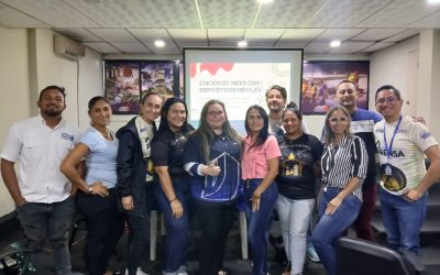Funcionarios de la Alcaldía Alberto Adriani recibieron taller sobre Edición de Video con Dispositivos Móviles