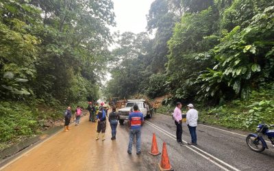 Alcalde Lisandro Segura atiende afectaciones causadas por las lluvias en El Vigía