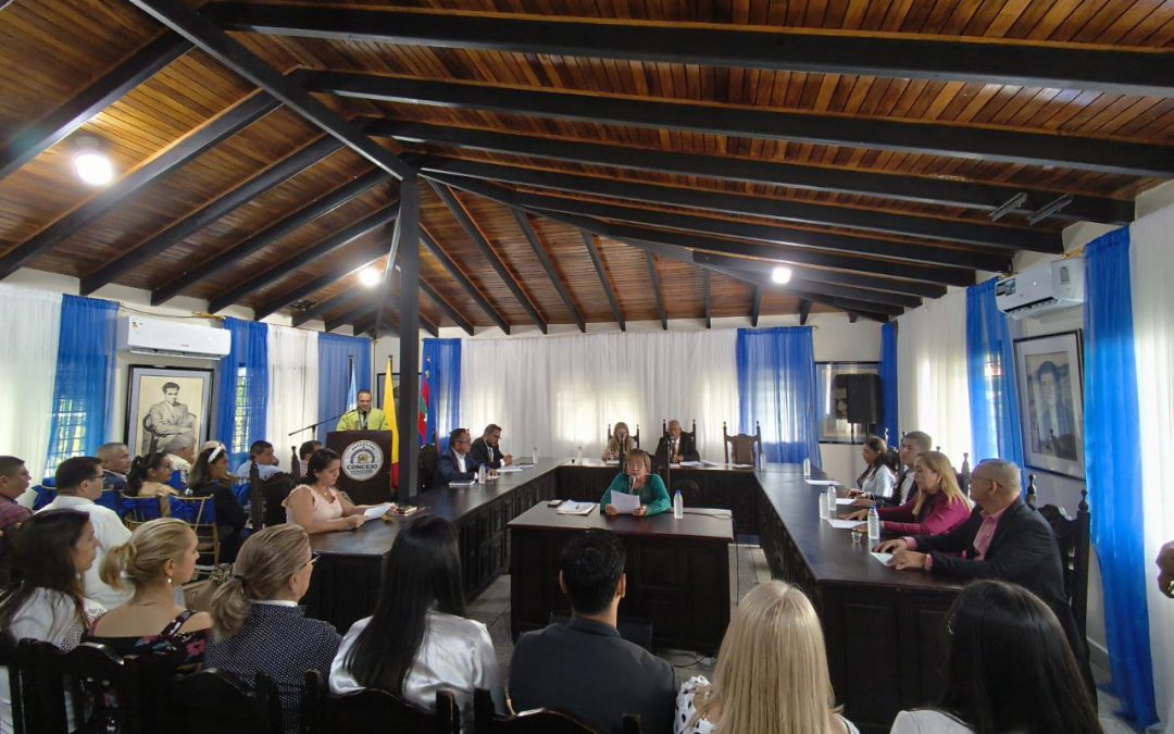 Instalada y juramentada nueva directiva del Concejo Municipal de Alberto Adriani