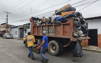 Más de 320 comunidades de Alberto Adriani fueron atendidas en operativo de recolección de basura