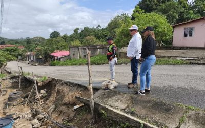Alcalde Lisandro Segura reconstruirá cuneta en Villa Milenium